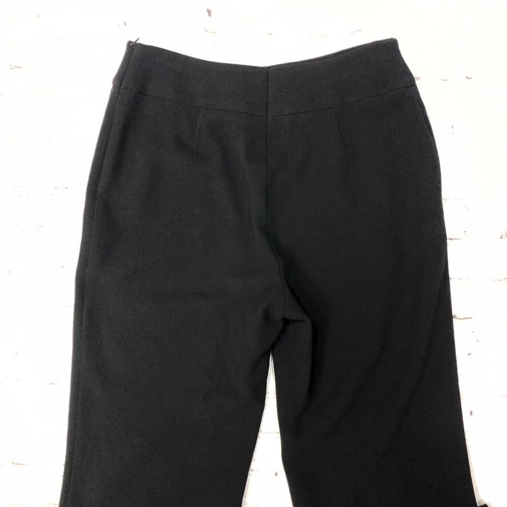 Escada New Pure Wool Dress Pants Black Size 38 Trousers - Picture 5 of 13